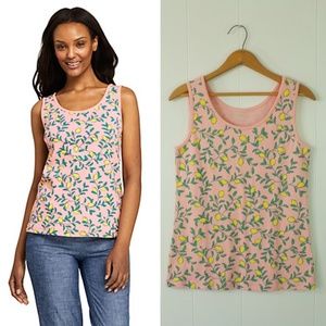 Lands' End Tank Top | NWOT Pink Lemon Tank Top XS